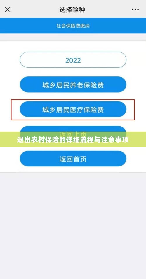 退出农村保险的详细流程与注意事项全解析-图1
