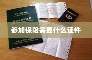 参加保险所需证件概览-图1 参加保险所需证件概览-图1