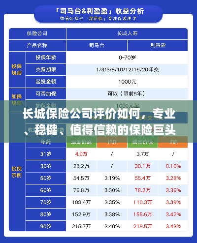 长城保险公司,专业、稳健、值得信赖的保险行业巨头评价-图1 长城保险公司,专业、稳健、值得信赖的保险行业巨头评价-图1