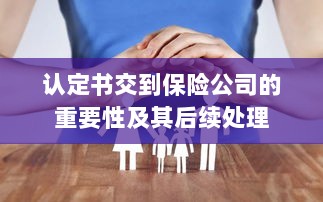 认定书交到保险公司的重要性及后续处理流程详解-图1 认定书交到保险公司的重要性及后续处理流程详解-图1