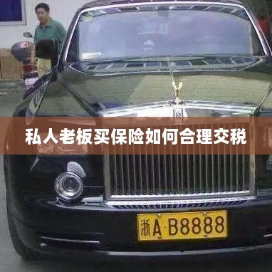 私人老板如何合理购买保险并交税指南-图1