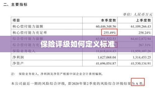保险评级标准定义解析-图1