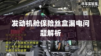 发动机舱保险丝盒漏电问题深度解析-图1