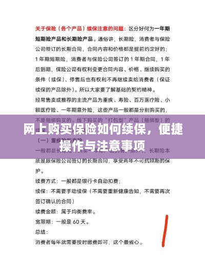 网上保险续保攻略,便捷操作及注意事项-图1 网上保险续保攻略,便捷操作及注意事项-图1