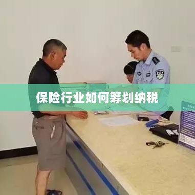 保险行业的纳税筹划策略与方案解析-图1 保险行业的纳税筹划策略与方案解析-图1