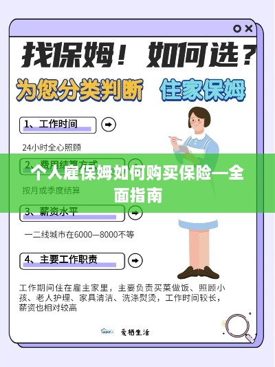 个人雇保姆保险购买指南，全面解析购买保姆保险的步骤与注意事项-图1