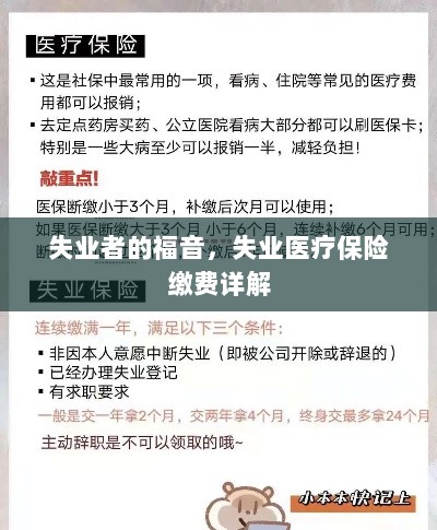 失业者的福音,失业医疗保险缴费全面解析-图1 失业者的福音,失业医疗保险缴费全面解析-图1