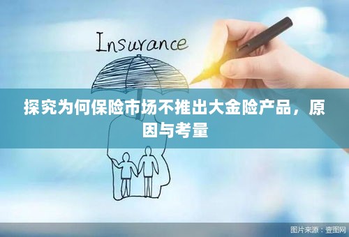 探究保险市场未推出大金险产品的原因与考量-图1 探究保险市场未推出大金险产品的原因与考量-图1