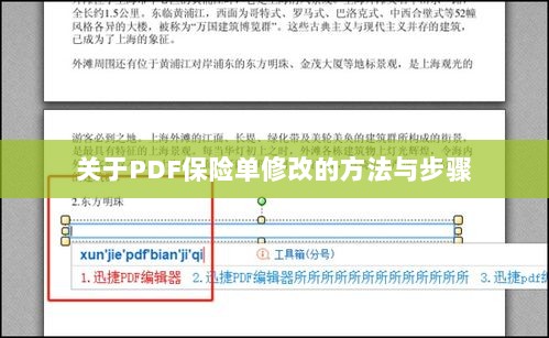PDF保险单修改指南与步骤解析-图1 PDF保险单修改指南与步骤解析-图1