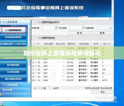 网上查询保险缴纳情况攻略-图1 网上查询保险缴纳情况攻略-图1