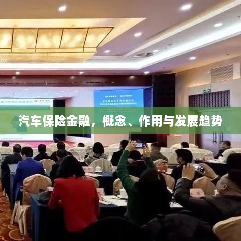 汽车保险金融，概念、功能及未来发展趋势-图1