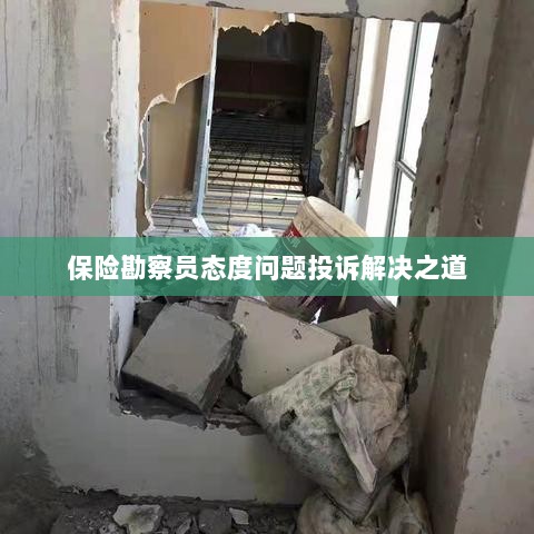 保险勘察员态度问题投诉解决策略与途径-图1