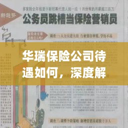 华瑞保险公司员工待遇与公司环境深度解析，员工体验一览-图1