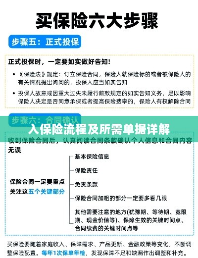 保险投保流程与所需单据全面解析-图1