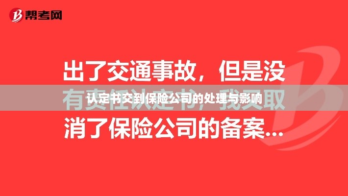 认定书提交至保险公司后的处理流程及其影响概述-图1 认定书提交至保险公司后的处理流程及其影响概述-图1