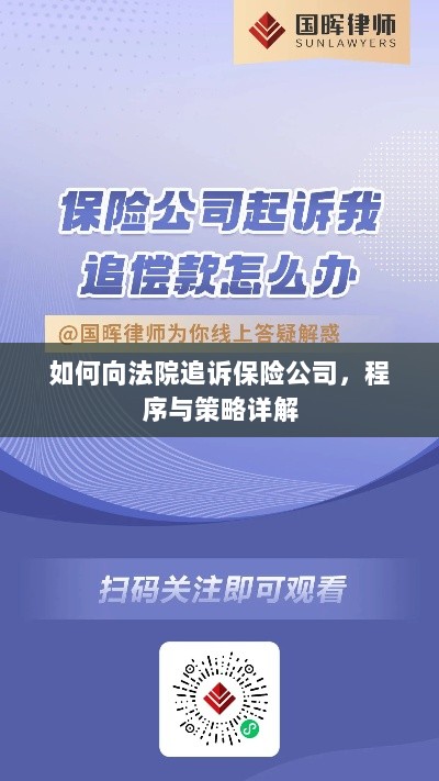 如何追诉保险公司？程序与策略全解析-图1