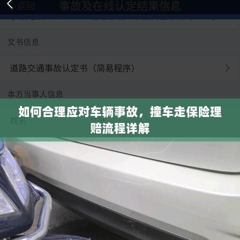 车辆事故应对指南,撞车走保险理赔流程详解-图1 车辆事故应对指南,撞车走保险理赔流程详解-图1