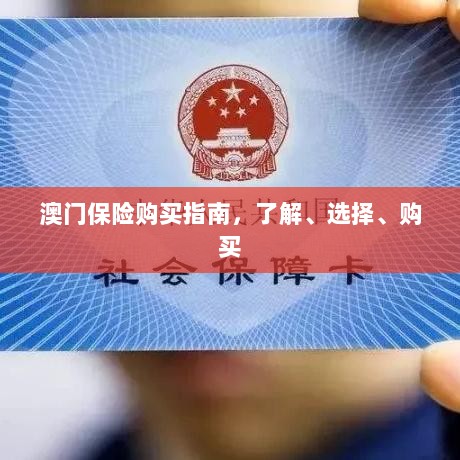 澳门保险购买全攻略，了解、选择与购买指南-图1