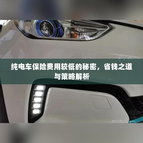 纯电车保险费用较低的秘密，省钱策略与解析之道-图1