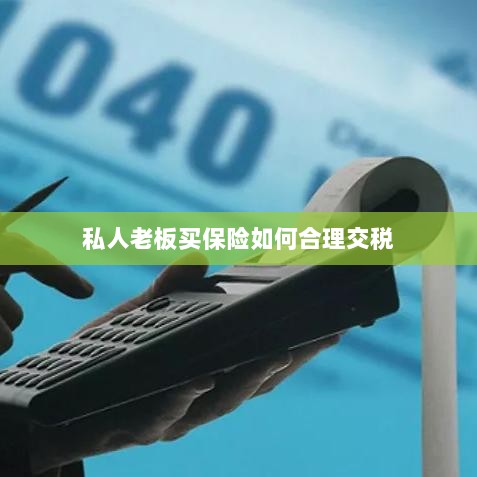私人老板如何合理购买保险并交税指南-图1 私人老板如何合理购买保险并交税指南-图1