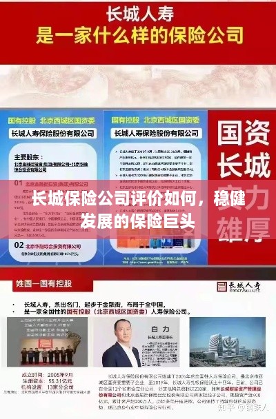 长城保险公司评价及稳健发展的保险巨头概况-图1 长城保险公司评价及稳健发展的保险巨头概况-图1