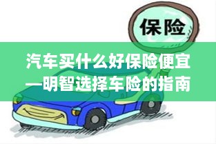 明智选择车险，如何购买性价比高的汽车保险？-图1
