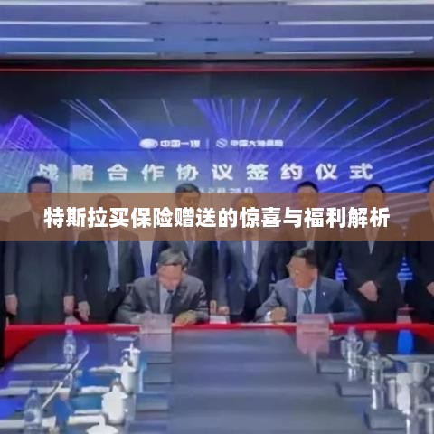 特斯拉保险赠品福利大解析，惊喜与优惠一网打尽！-图1