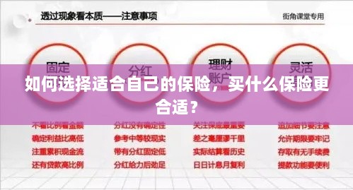 如何选择适合自己的保险，投保指南与保险类型推荐-图1