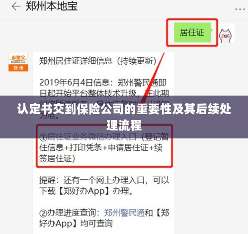 认定书对保险公司的重要性及后续处理流程详解-图1 认定书对保险公司的重要性及后续处理流程详解-图1