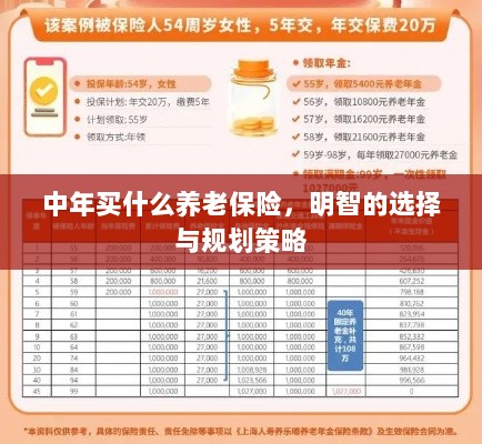 中年明智之选,养老保险的规划与策略-图1 中年明智之选,养老保险的规划与策略-图1