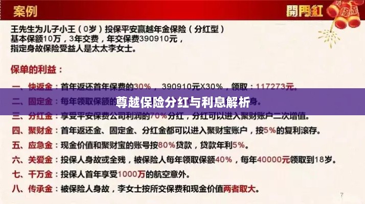 尊越保险分红与利息深度解析-图1
