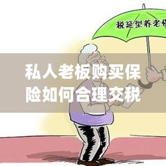 私人老板购买保险的合理税务规划之道-图1 私人老板购买保险的合理税务规划之道-图1