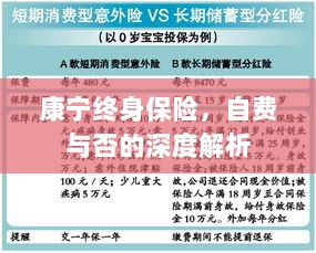 康宁终身保险,自费与否的全面解析与探讨-图1 康宁终身保险,自费与否的全面解析与探讨-图1