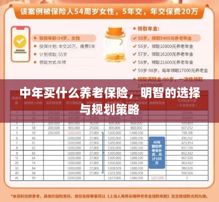 中年明智之选,养老保险的规划与策略-图1 中年明智之选,养老保险的规划与策略-图1