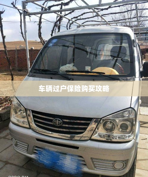 车辆过户保险购买指南-图1