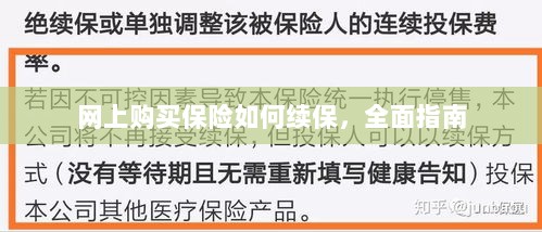 网上购买保险的续保指南，全面解析保险续保流程-图1