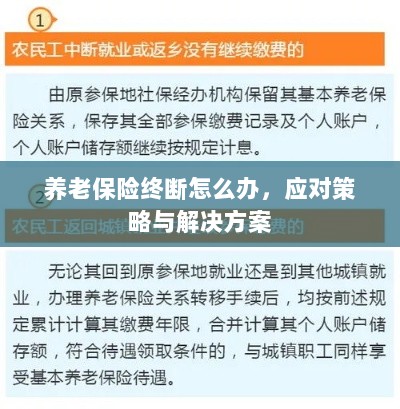 养老保险中断应对指南,解决方案与策略-图1 养老保险中断应对指南,解决方案与策略-图1