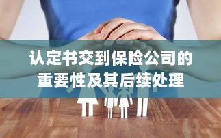 认定书交到保险公司的重要性及后续处理流程详解-图1 认定书交到保险公司的重要性及后续处理流程详解-图1