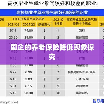 国企养老保险降低现象深度解析-图1 国企养老保险降低现象深度解析-图1