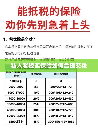 私人老板如何合理购买保险并交税指南-图1 私人老板如何合理购买保险并交税指南-图1