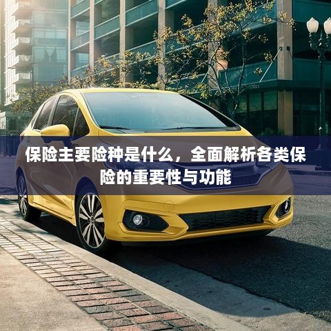 全面解析保险主要险种，各类保险的重要性与功能介绍-图1