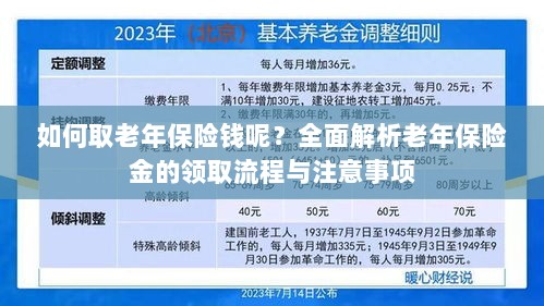 全面解析，老年保险金的领取流程与注意事项指南——如何顺利领取老年保险金？-图1