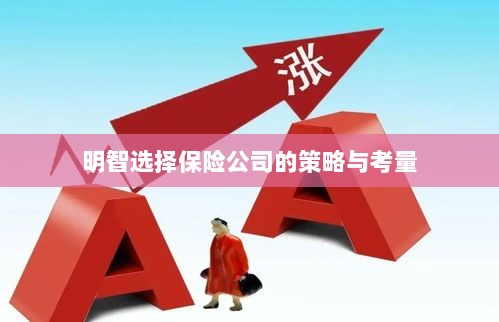 明智选择保险公司的策略与考量指南-图1 明智选择保险公司的策略与考量指南-图1