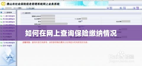 网上查询保险缴纳情况攻略-图1 网上查询保险缴纳情况攻略-图1