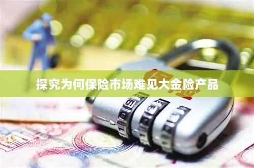 大金险产品在保险市场的稀缺原因探究-图1