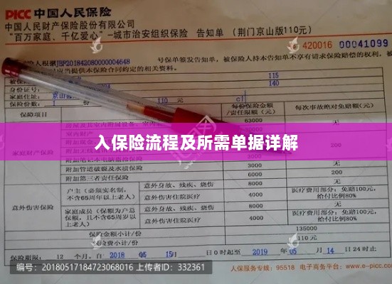 保险投保流程与所需单据全面解析-图1 保险投保流程与所需单据全面解析-图1