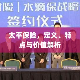 太平保险，定义、特色与价值深度解析-图1