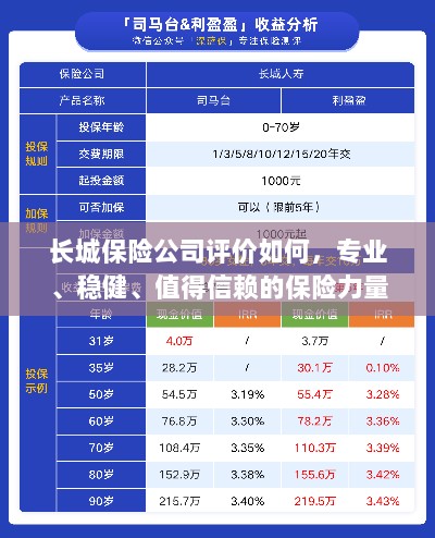 长城保险公司,专业、稳健、值得信赖的保险力量评价-图1 长城保险公司,专业、稳健、值得信赖的保险力量评价-图1