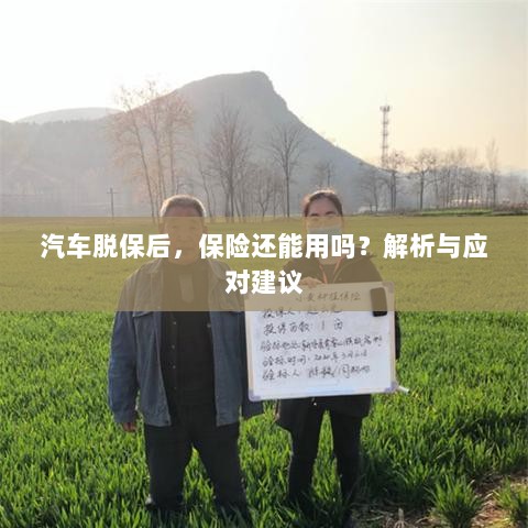 汽车脱保后,保险效力解析及应对建议-图1 汽车脱保后,保险效力解析及应对建议-图1