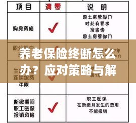 养老保险中断应对指南，解决方案与策略探讨-图1